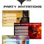 Everything You Need For A Lego Batman Party | Party Ideas | Lego   Lego Batman Party Invitations Free Printable