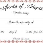 Fake Adoption Papers. Petition For Adoption Of Adultstepparent   Fake Adoption Certificate Free Printable
