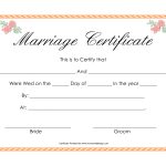 Fake Marriage Certificate | Fake Marriage Certificate | Pinterest   Fake Marriage Certificate Printable Free