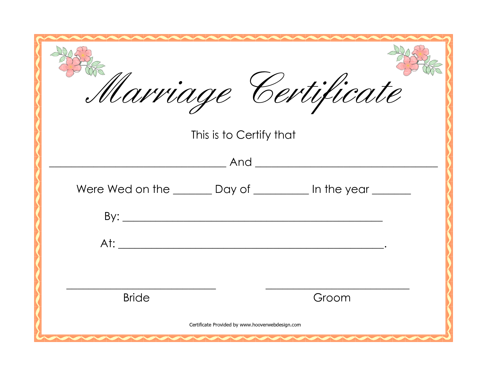 Fake Marriage Certificate | Fake Marriage Certificate | Pinterest - Fake Marriage Certificate Printable Free