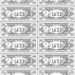 Fake Money Clipart Collection   Free Printable Play Dollar Bills