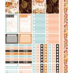 Fall Glam Free Printable Planner Stickers For The Classic Size Happy   Free Printable Happy Planner Stickers