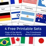 Fantastic Country Flags Of The World With 4 Free Printable Sets   Free Printable Flags From Around The World