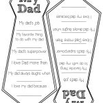 Father's Day Free Printable Cards. Diy Father's Day Fill In Cards   Free Printable Father's Day Card From Wife To Husband