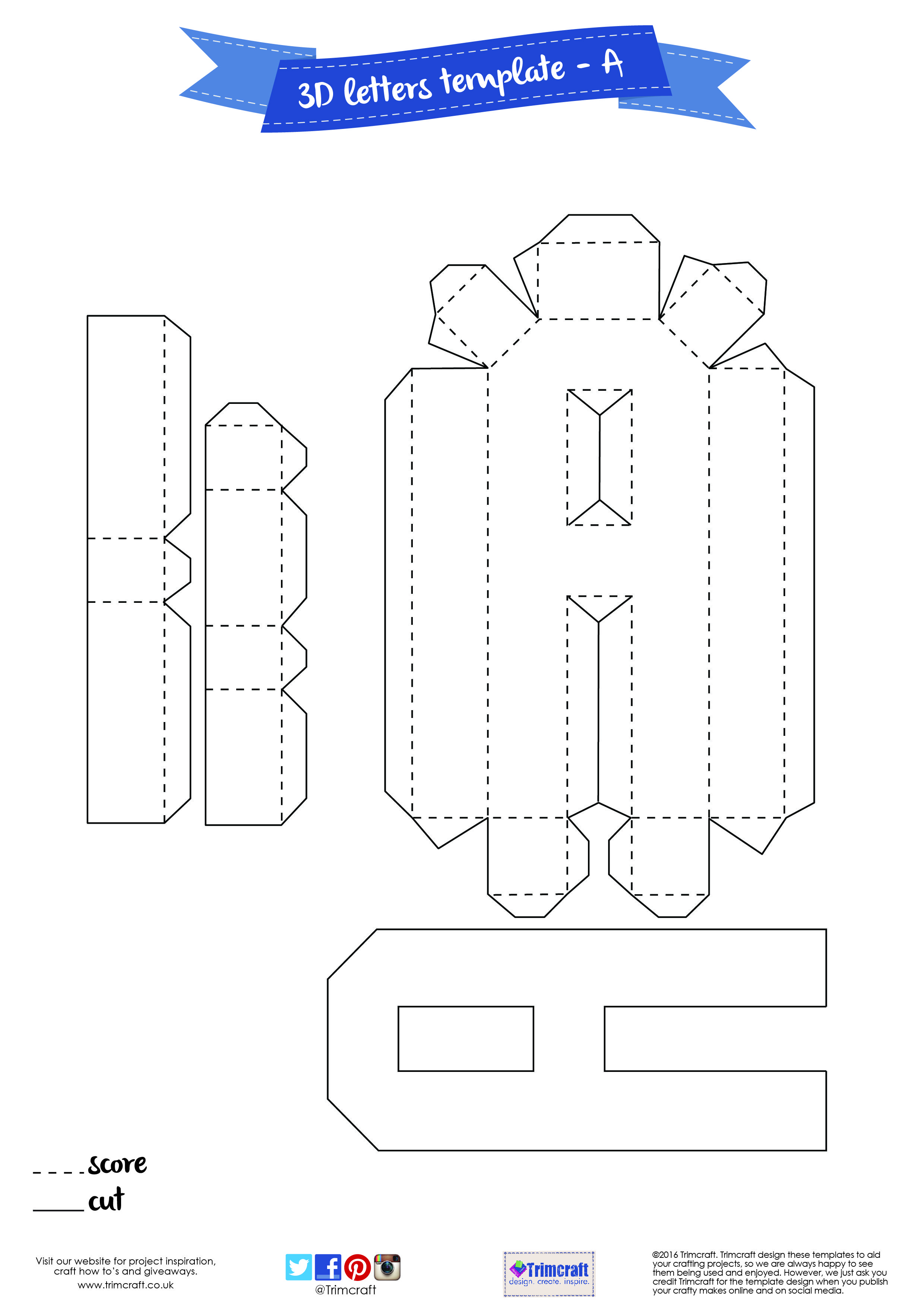 Father&amp;#039;s Day Printable My Guy Letters With Free Template | Lettres - Free Printable 3D Letters