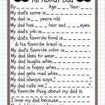 Father's Day Questionnaire (Free Printable) | Momista Beginnings   Free Printable Dad Questionnaire
