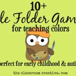 File Folder Games For Teaching Colors   File Folder Games For Toddlers Free Printable