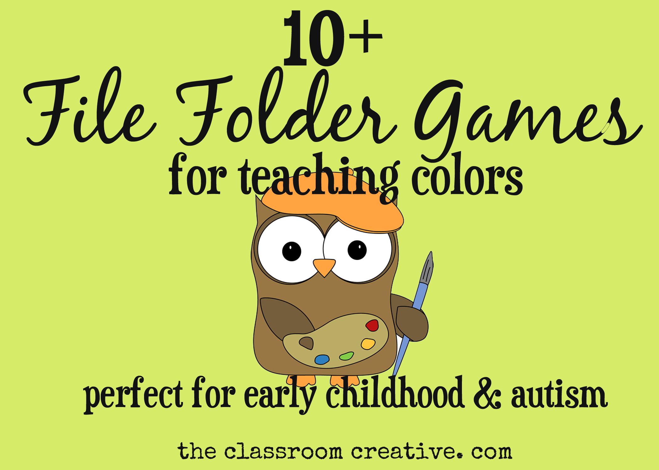 File Folder Games For Teaching Colors - Free Printable Fall File Folder Games