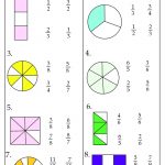 First Grade Fraction Worksheet Worksheets For All Download And P   Free Printable First Grade Fraction Worksheets