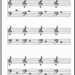 Flashcards For Music Notes, Free Printable Flashcards Template With   Free Printable Music Notes Templates