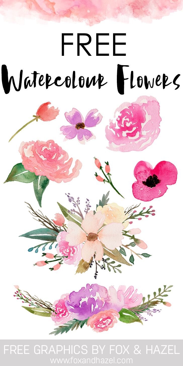 Flower Printable Clipart Collection - Free Printable Clip Art Flowers