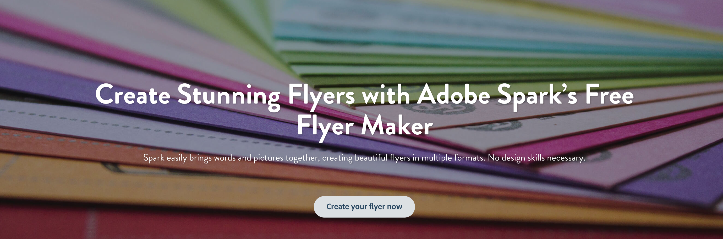 Flyer Maker: Create Beautiful Flyers For Free | Adobe Spark - Create Free Printable Flyer