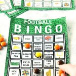 Football Watch Party Tips⋆ Free Printable Decor & Bingo ⋆ Sprinkle   Free Printable Christmas Board Games