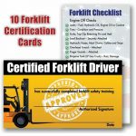 Forklift Certification Gallery   Free Certificates For All   Free Printable Forklift Certification Cards