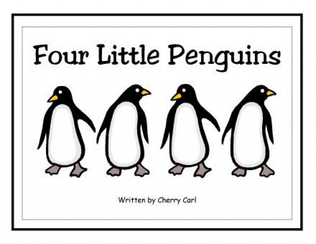 Four Little Penguins Free Printable Big Book | School - Penguins In - Free Printable Penguin Books