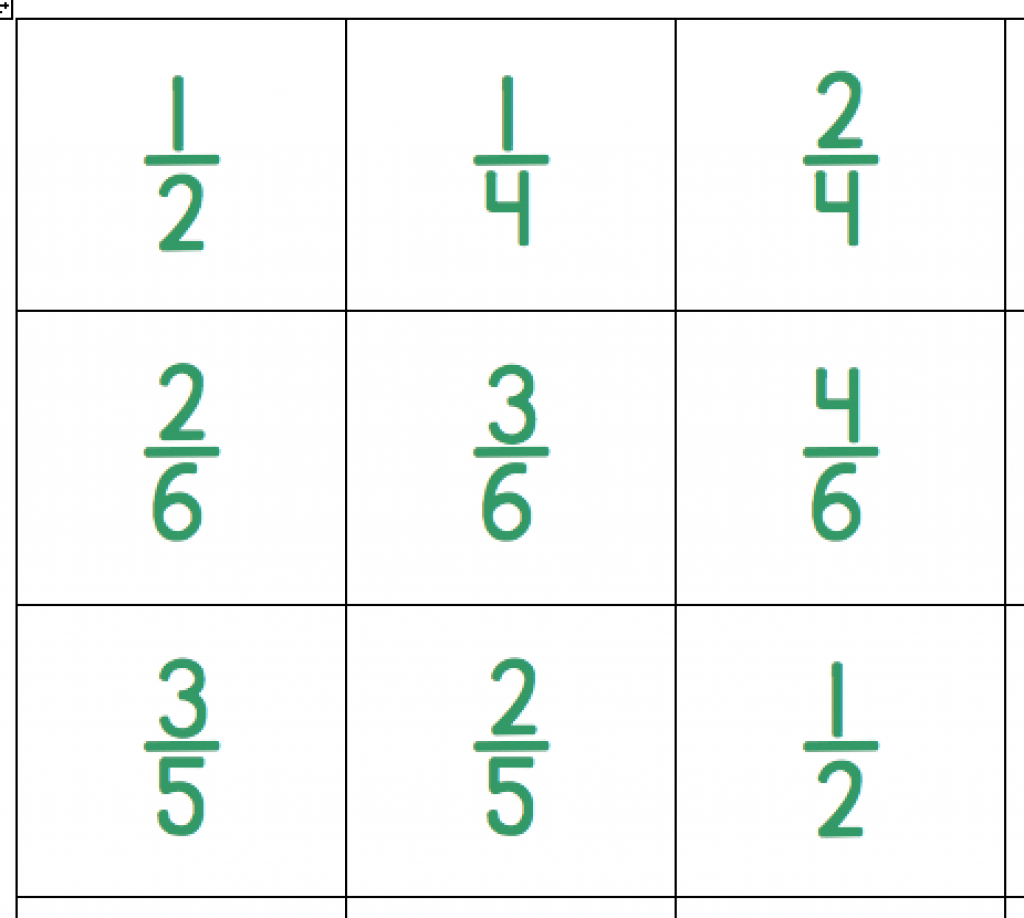 the-10-best-primary-school-classroom-bingo-games-fraction-bingo