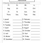 Free Abbreviation Worksheets And Printouts   Free Printable Reading Games For 2Nd Graders