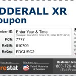 Free Adderall Coupon Available To Everyone Regardless Of Age Or   Free Printable Prescription Coupons