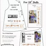 Free #agdoll Summer Shirt Pattern @ Chellywood #sewing 4#dolls   American Girl Doll Clothes Patterns Free Printable