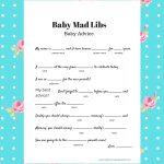 Free Baby Mad Libs Game   Baby Advice   Baby Shower Ideas   Themes   Free Printable Online Baby Shower Games