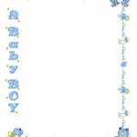 Free Baby Shower Border Templates   Cliparts.co | Baby Shower   Free Printable Baby Borders For Paper