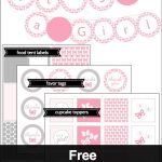 Free Baby Shower Printables | Shower That Baby   Baby Girl Banner Free Printable