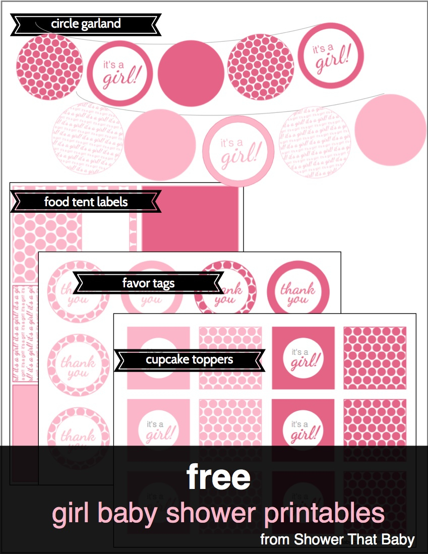 Free Baby Shower Printables | Shower That Baby - Free Printable Baby Shower Favor Tags