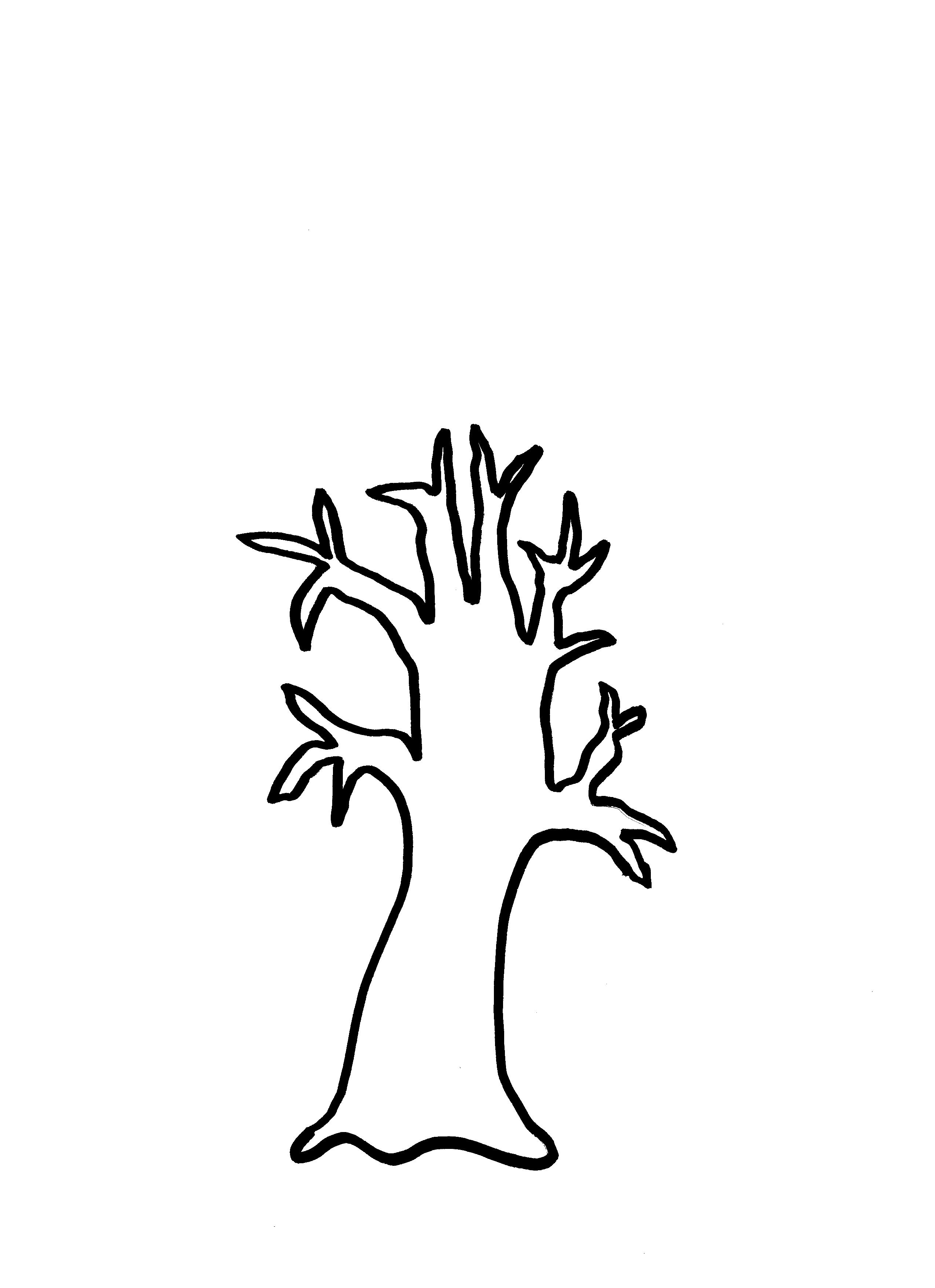Free Bare Tree Template, Download Free Clip Art, Free Clip Art On - Free Printable Tree Template