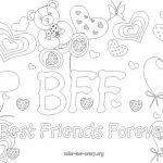 Free Bff Coloring Pages To Print For Kids. Description From   Free Printable Bff Coloring Pages