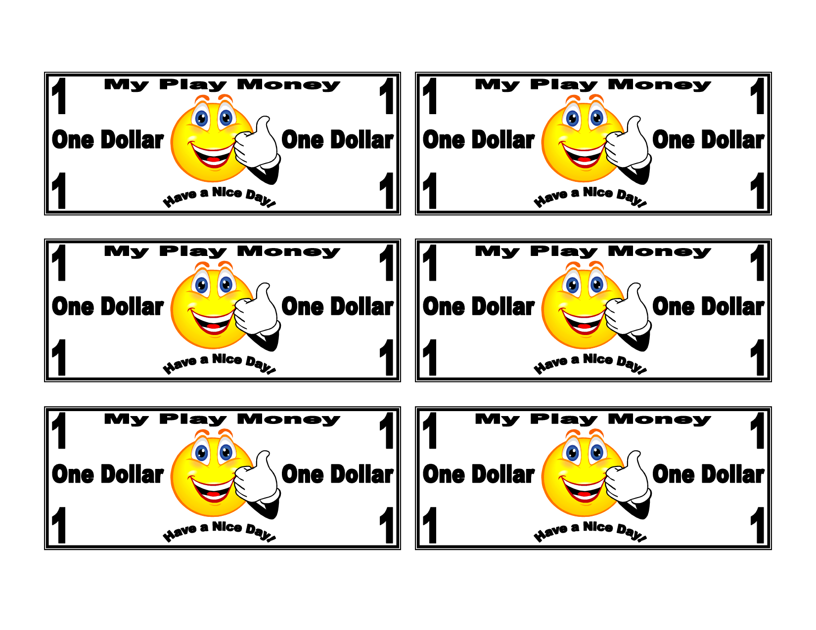 Free Blank Dollar Bill Template, Download Free Clip Art, Free Clip - Free Printable Dollar Bill Template