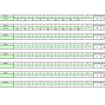 Free Bowling Score Sheet Template   Free Printable Bowling Score Sheets
