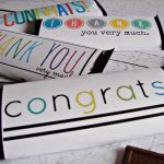 Free Candy Bar Wrapper Thank You (And Congrats) Printables | Just My   Free Candy Wrapper Printable