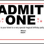 Free Carnival Ticket Invitation Template, Download Free Clip Art   Free Printable Invitations Templates