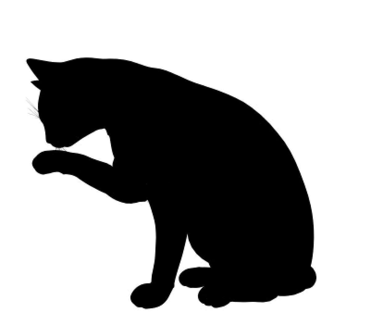 Free Cat Silhouette Art, Download Free Clip Art, Free Clip Art On - Free Printable Cat Silhouette