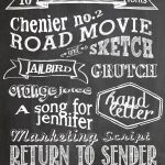 Free Chalkboard Fonts And Free Printable | Chalk And Chalk Marker   Free Printable Fonts