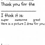 Free Children's Thank You Printable | The Happier Homemaker   Free Printable Thank You Notes