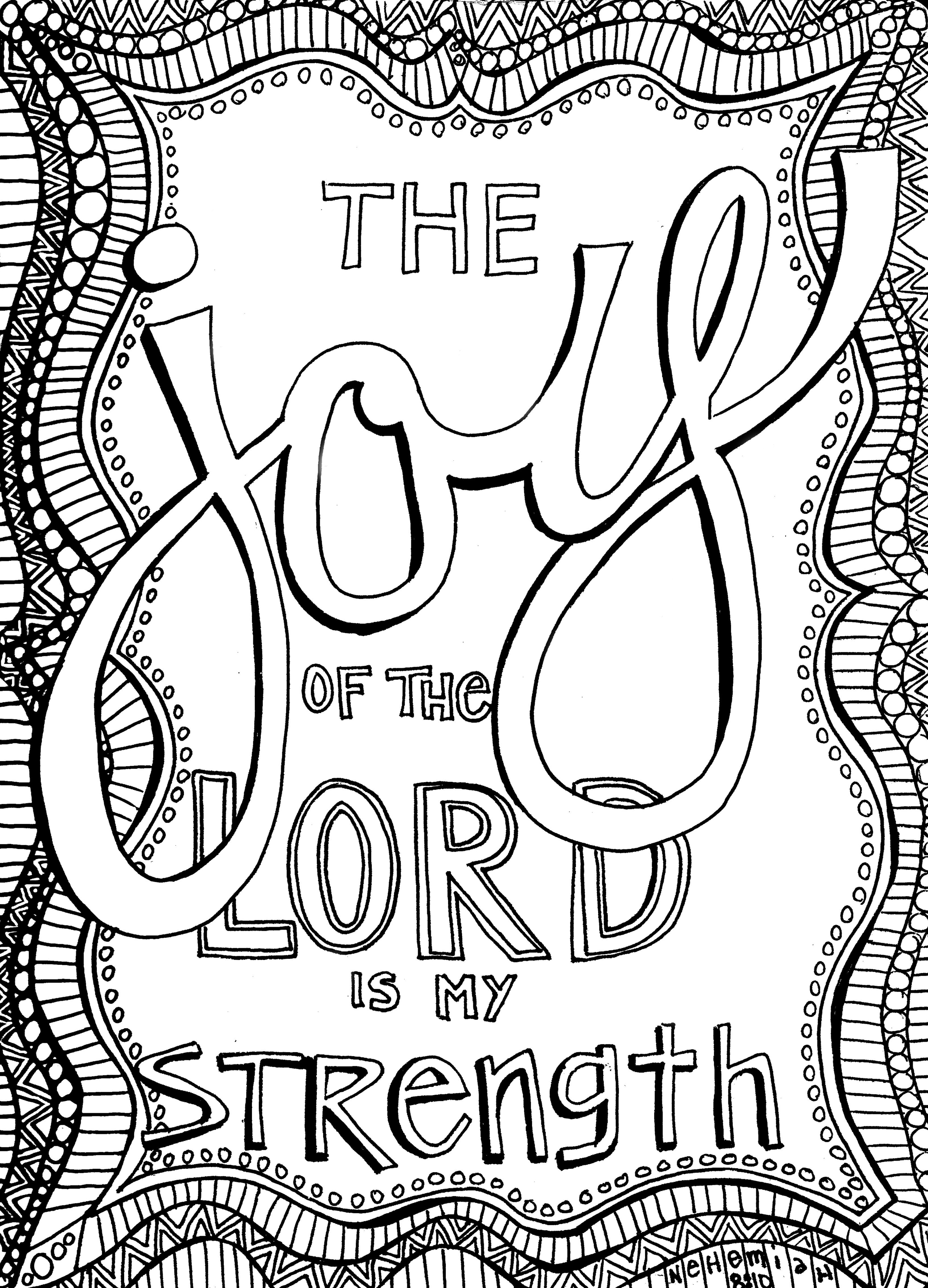 Free Christian Coloring Pages For Adults - Roundup - Joditt Designs - Free Printable Bible Coloring Pages