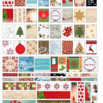 Free Christmas And Winter Mini Panner Stickers Printable   Free Printable Holiday Stickers