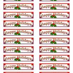 Free Christmas Label Templates Avery 5160 – Festival Collections   Free Printable Labels Avery 5160