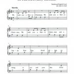 Free Christmas Piano Sheet Music, What Child Is This? Inside   Christmas Songs Piano Sheet Music Free Printable