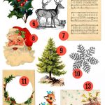 Free Christmas Printable & Vintage Christmas Clip Art | Christmas   Free Printable Vintage Christmas Pictures