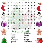 Free Christmas Word Search Printable!   Free Printable Christmas Puzzles Word Searches