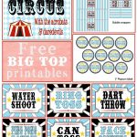 Free} Circus Printable | Circus/carnival | Pinterest | Circus Party   Free Printable Carnival Decorations