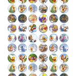 Free Collage Sheets | Bottlecap4U   Free Printable Cabochon Templates