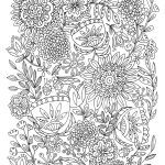 Free Coloring Pages Printables | Coloring Books Printable   Free Printable Flower Coloring Pages For Adults