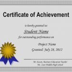 Free Customizable Printable Certificates Of Achievement   Hashtag Bg   Free Printable Certificates Of Accomplishment