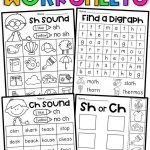 Free Digraph Worksheets   Ch, Th, Sh | Creative Teaching   Free Printable Ch Digraph Worksheets