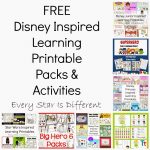 Free Disney Inspired Learning Printable Packs & Activities   Every   Free Printable Disney Stories