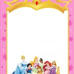 Free Disney Invitation Templates F Cool Disney Princess Birthday   Free Printable Disney Invitations