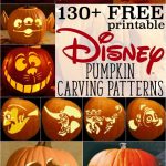Free Disney Pumpkin Stencils: Over 130 Printable Pumpkin Carving   Halloween Pumpkin Carving Stencils Free Printable